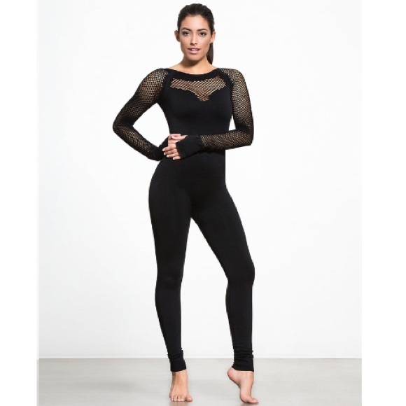 Ivy Park Fishnet Seamless Full Length Bodysuit - Picture 3 of 8